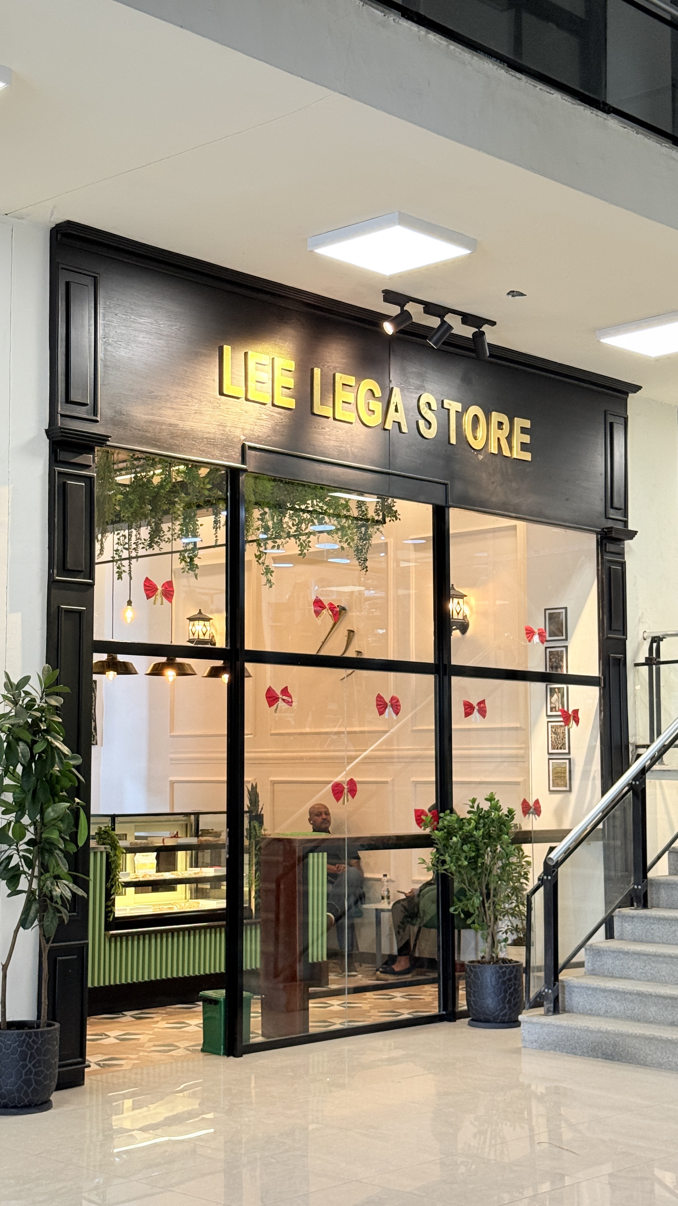 Lee Lega Store storefront entrance